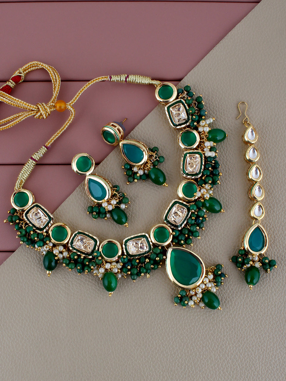 Kundan Necklace set – LUCKY JEWELLERY