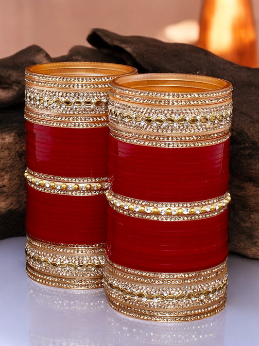 Designer Bridal Punjabi Chuda For Women