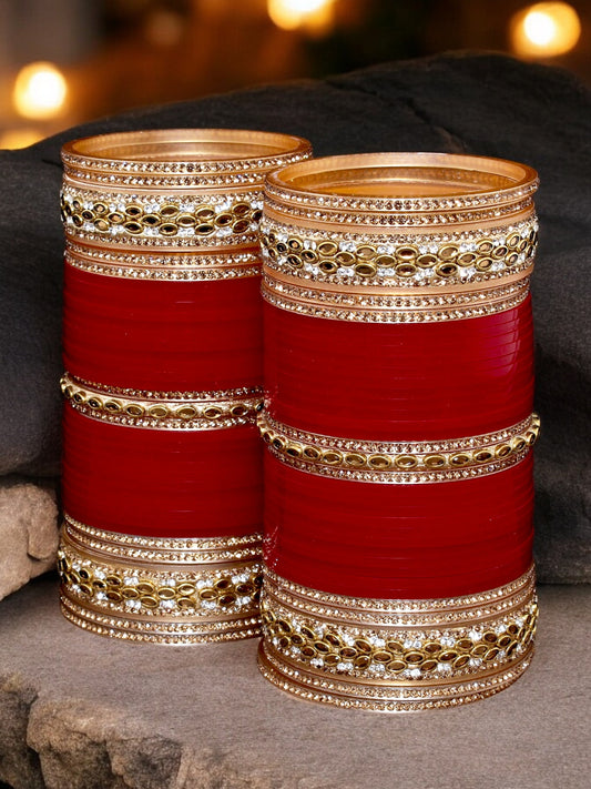 Designer Bridal Punjabi Chuda For Women