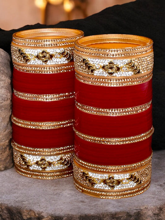 Designer Bridal Punjabi Chuda For Women