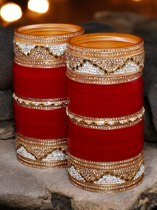 Designer Bridal Punjabi Chuda For Women