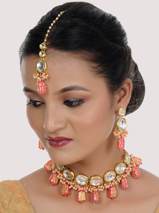 Kundan Choker Necklace set