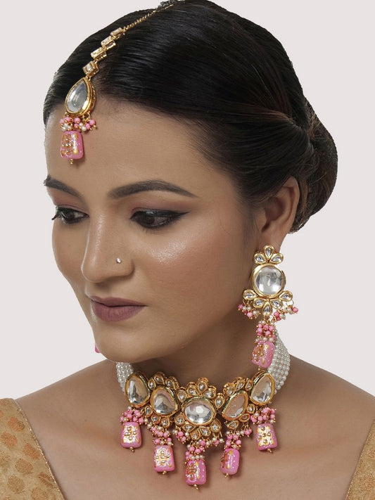 Kundan Choker Necklace set