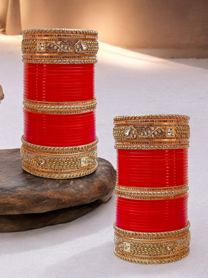 Designer Bridal Punjabi Chuda For Women