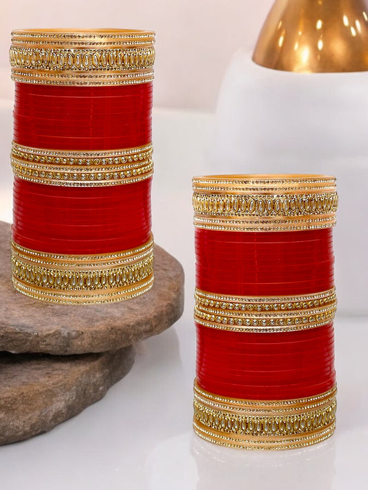 Designer Bridal Punjabi Chuda For Women