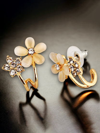 Ear Tops Tops Earrings For Women Flower Stud Tops Earring For