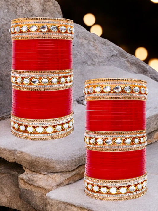 Designer Bridal Punjabi Chuda For Women