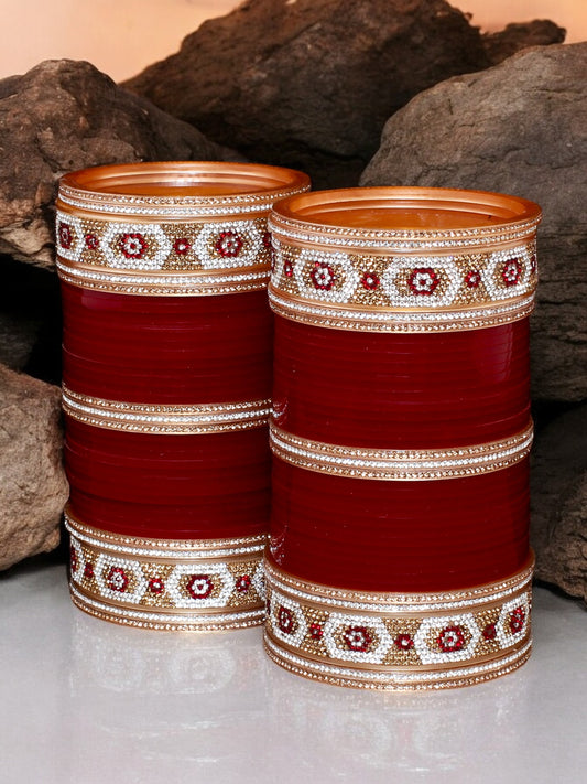 Designer Bridal Punjabi Chuda For Women