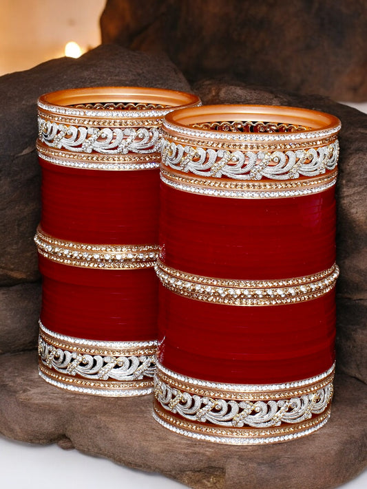 Designer Bridal Punjabi Chuda For Women