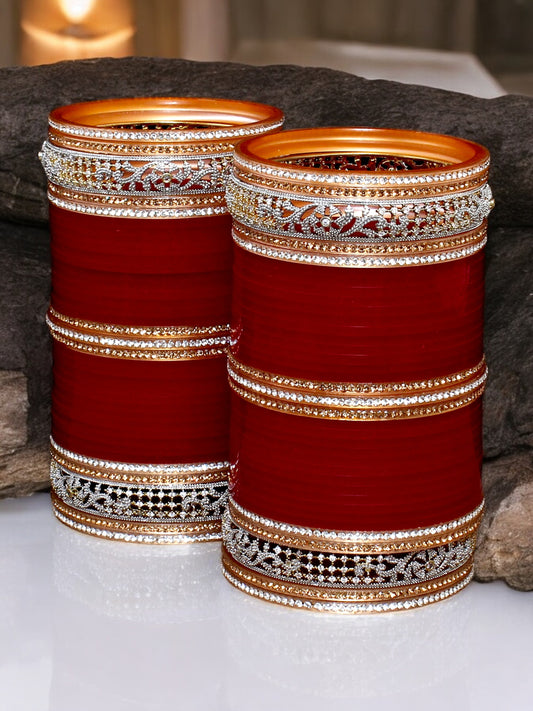 Designer Bridal Punjabi Chuda For Women