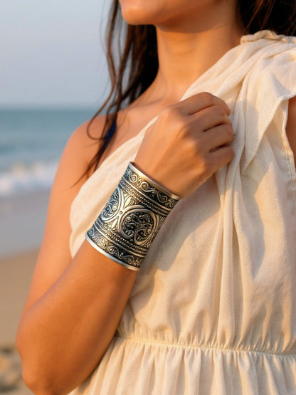 Navratri Festival Jewellery Cuff Bracelet for Garba & Dandiya