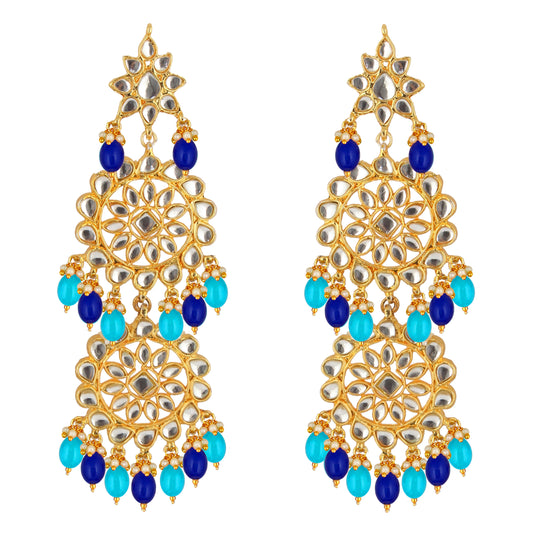 Kundan Choker Bridal Necklace Set For Women & Girls