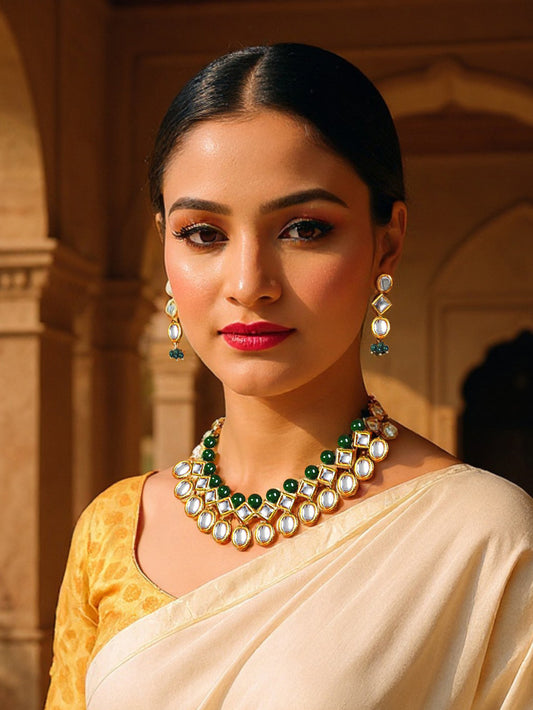 Kundan Choker Necklace set