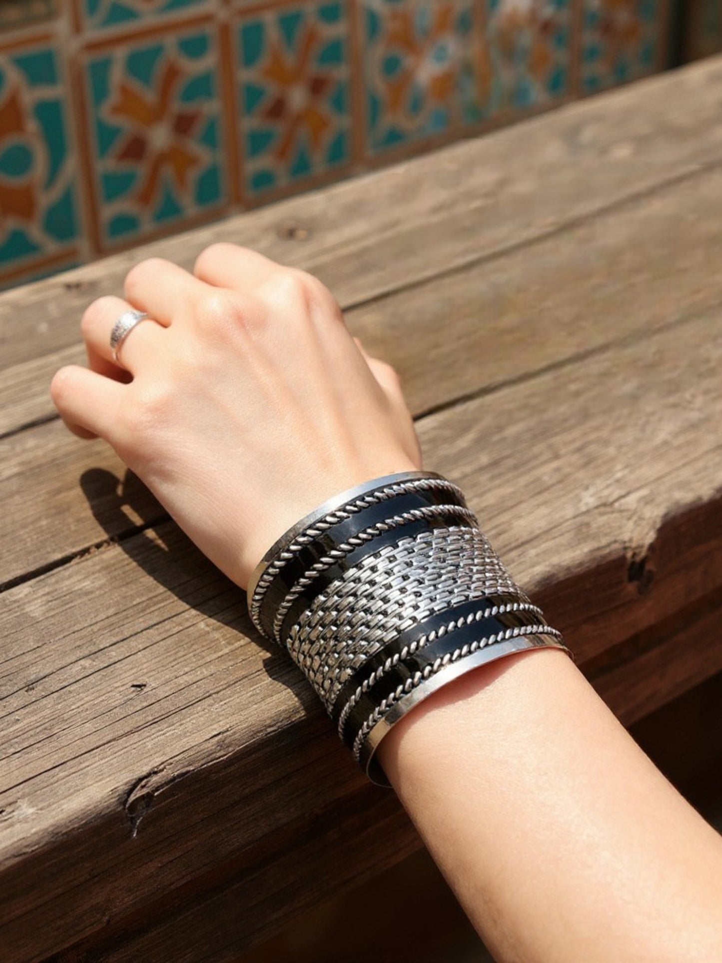 Navratri Festival Jewellery Cuff Bracelet for Garba & Dandiya