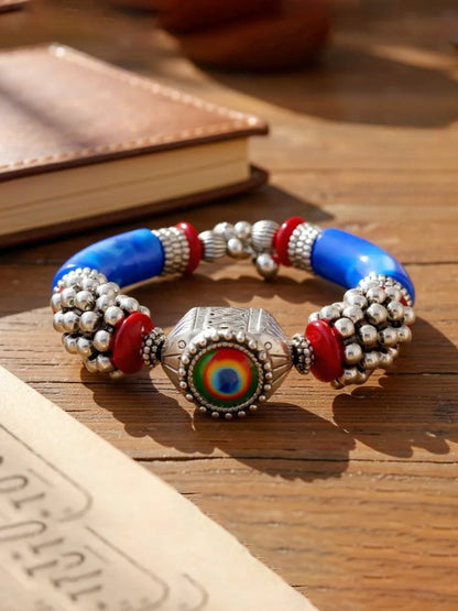 Navratri and Garba Jewellery Boho Bracelet for Women & Girls