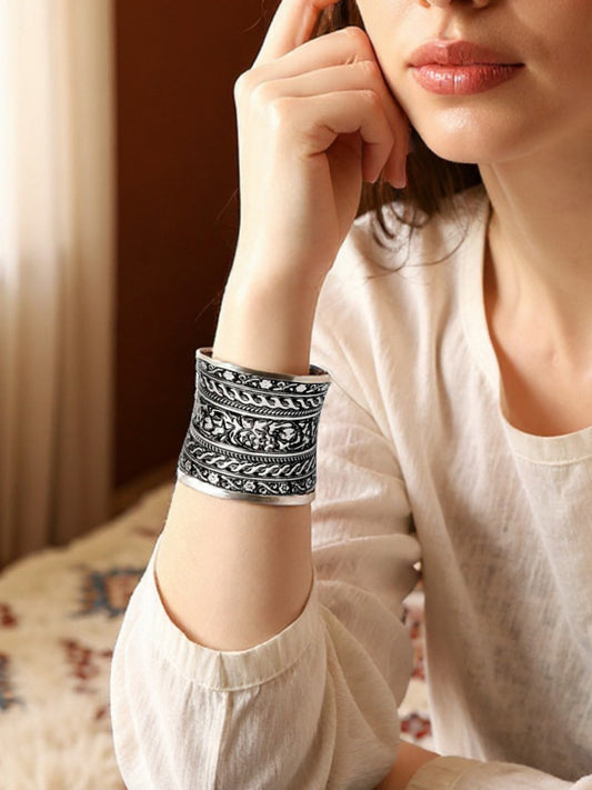 Navratri Festival Jewellery Cuff Bracelet for Garba & Dandiya