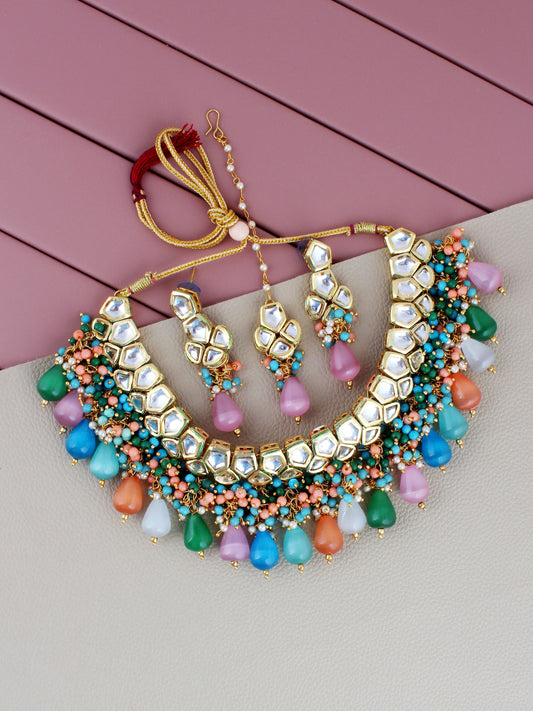 Kundan Choker Necklace set
