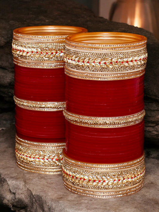 Designer Bridal Punjabi Chuda For Women