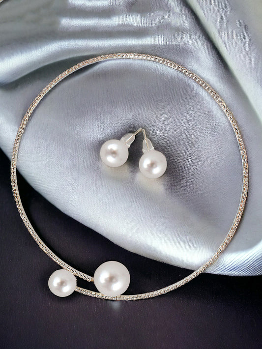 Necklace Set With Earrings For Women & Girls