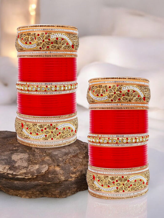 Designer Bridal Punjabi Chuda For Women