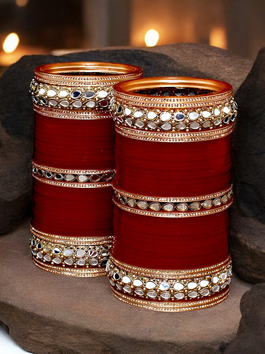 Designer Bridal Punjabi Chuda For Women