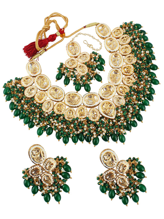 Kundan Necklace Set For Women & Girls