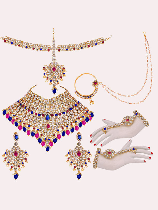 Bridal Set with sheeshpatti for Girls & Women