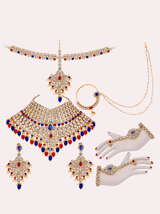 Bridal Set with sheeshpatti for Girls & Women
