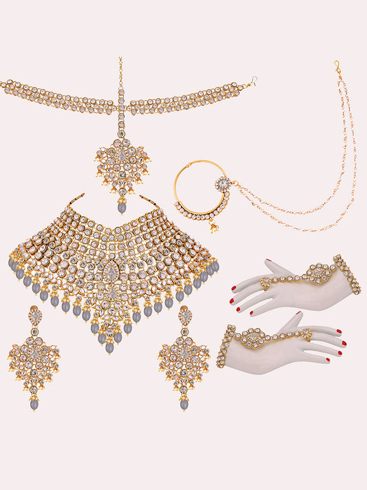 Bridal Set with sheeshpatti for Girls & Women