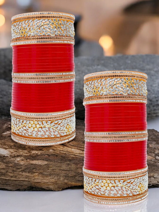 Designer Bridal Punjabi Chuda For Women