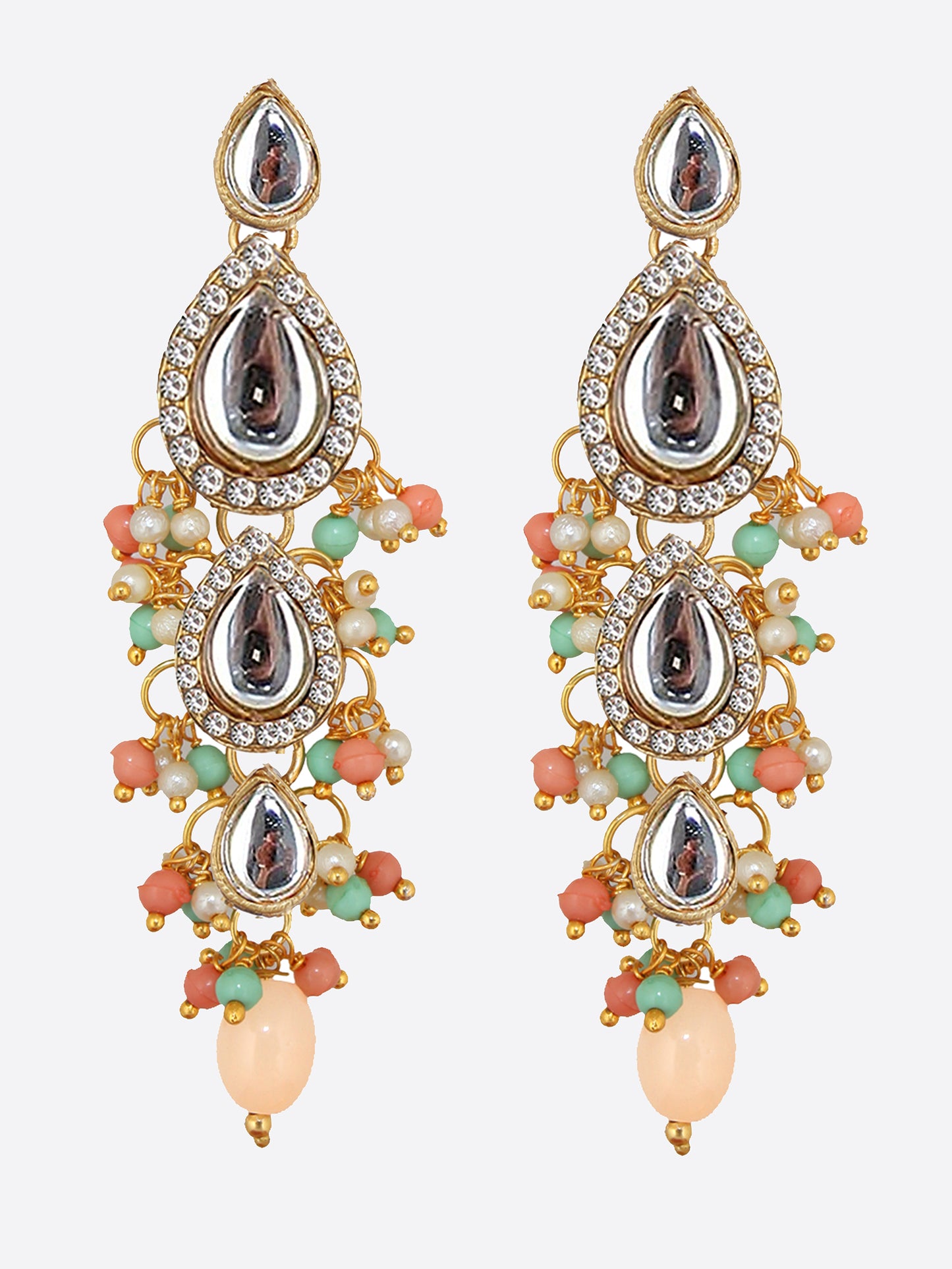 Kundan Tika Earring set for Girls & women
