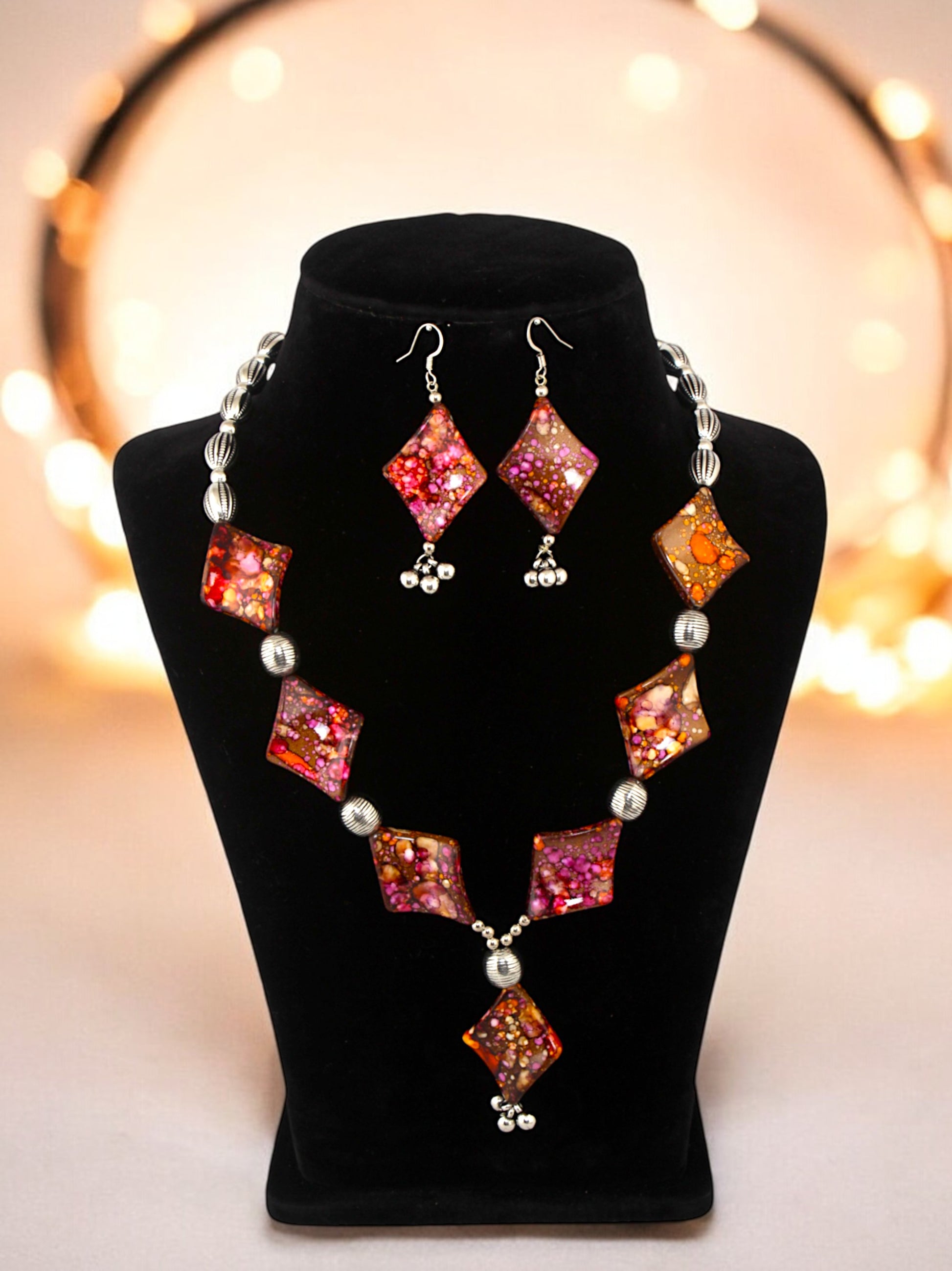 LUCKY JEWELLERY Navratri Garba Jewelry Set for Women Girls