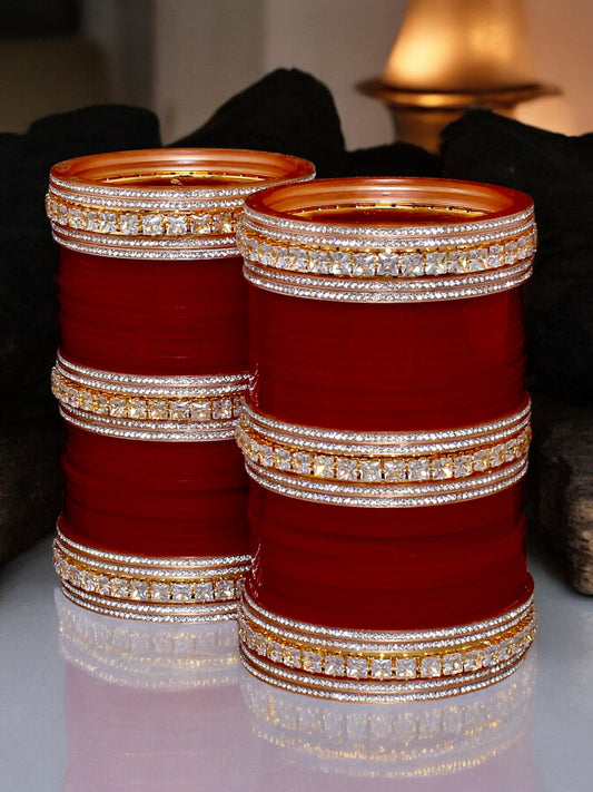 Designer Bridal Punjabi Chuda For Women