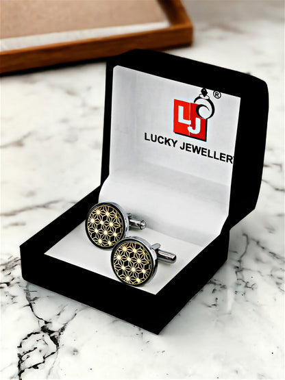Sleeve Cuff Button Cufflinks Pair For Men