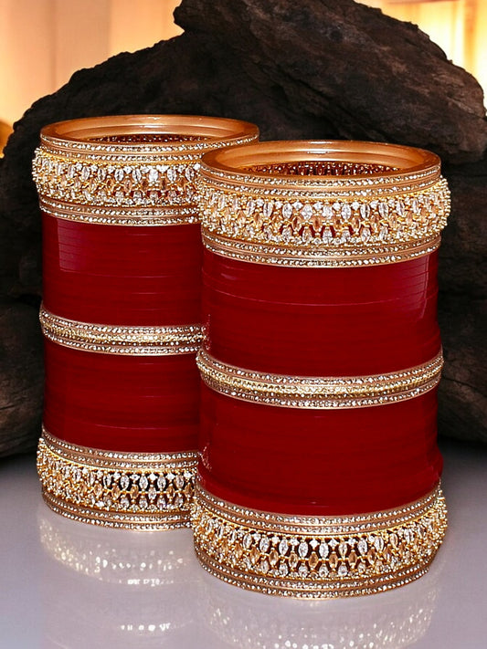 Designer Bridal Punjabi Chuda For Women