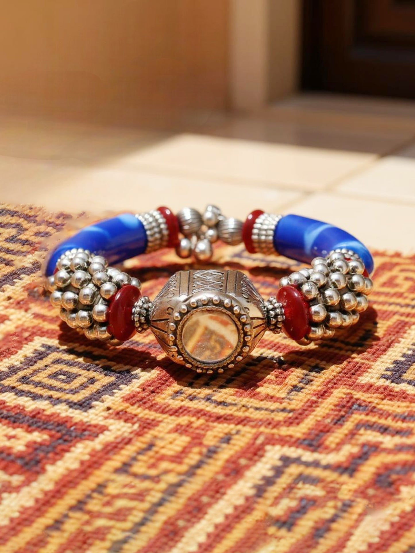 Navratri and Garba Jewellery Boho Bracelet for Women & Girls