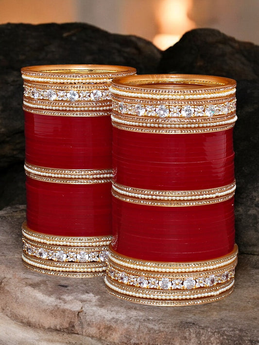 Designer Bridal Punjabi Chuda For Women