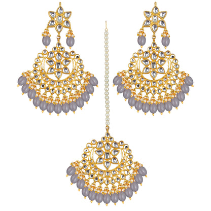 Kundan Choker Bridal Necklace Set For Women & Girls