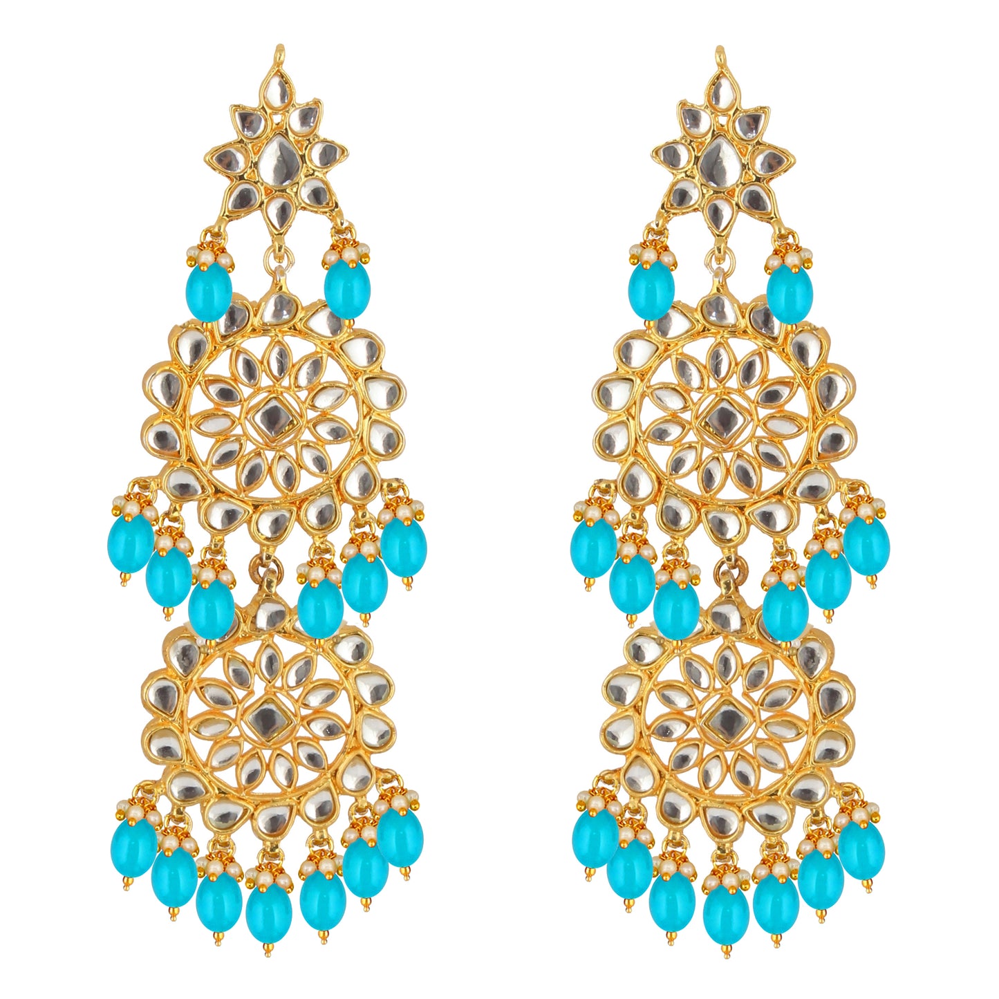 Kundan Choker Bridal Necklace Set For Women & Girls