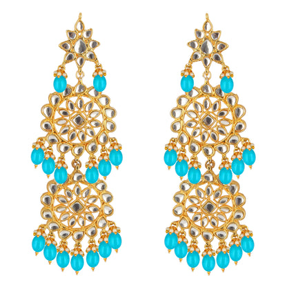 Kundan Choker Bridal Necklace Set For Women & Girls