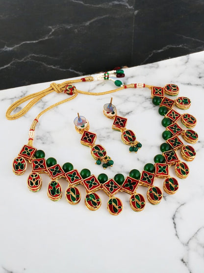 Kundan Choker Necklace set