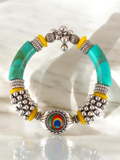 Navratri and Garba Jewellery Boho Bracelet for Women & Girls