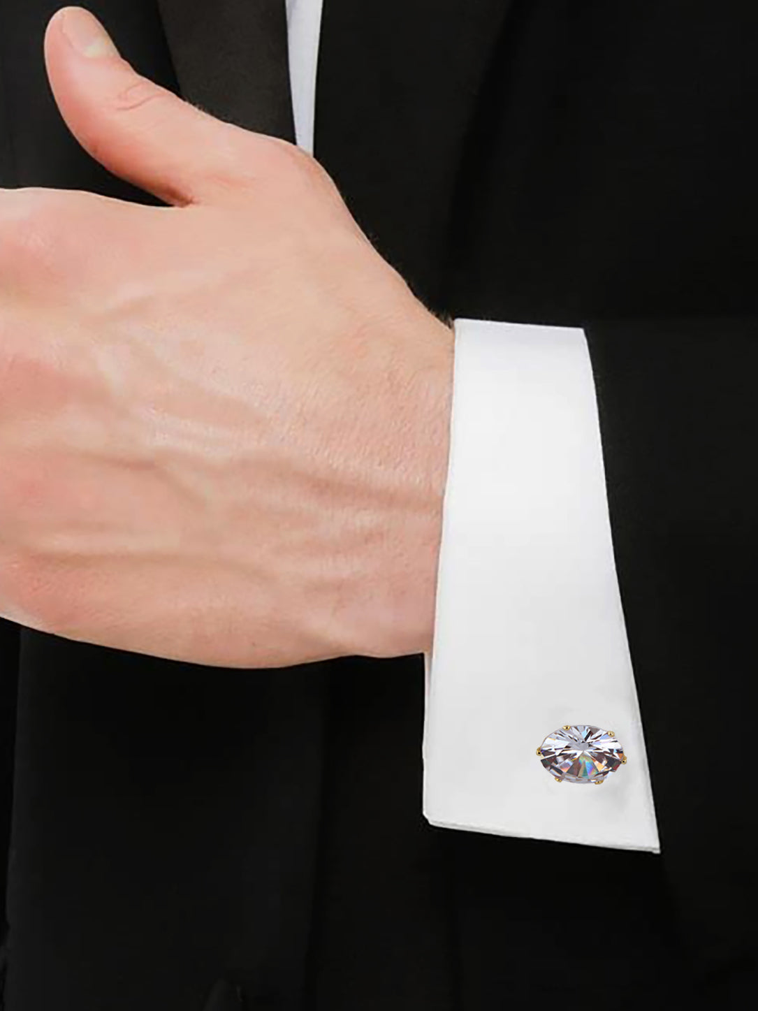 Sleeve Cuff Button Cufflinks Pair Gift Set For Men