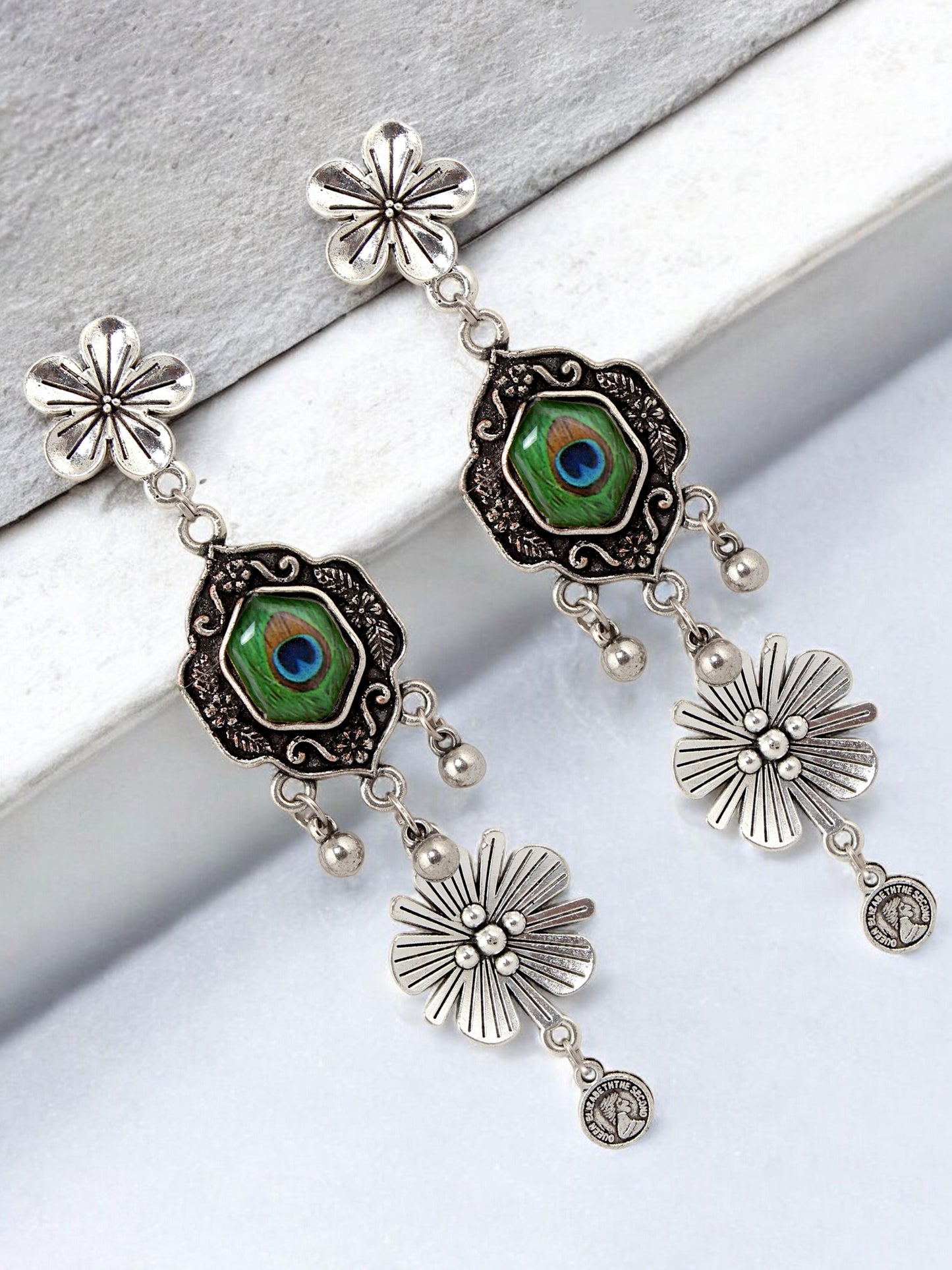 Navratri, Dandiya & Garba Festival Jewellery Necklace with Earrings