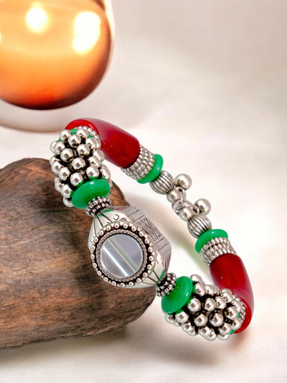 Navratri and Garba Jewellery Boho Bracelet for Women & Girls