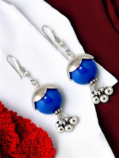 Navratri, Dandiya & Garba Festival Jewellery Beads Long Necklace with Earring