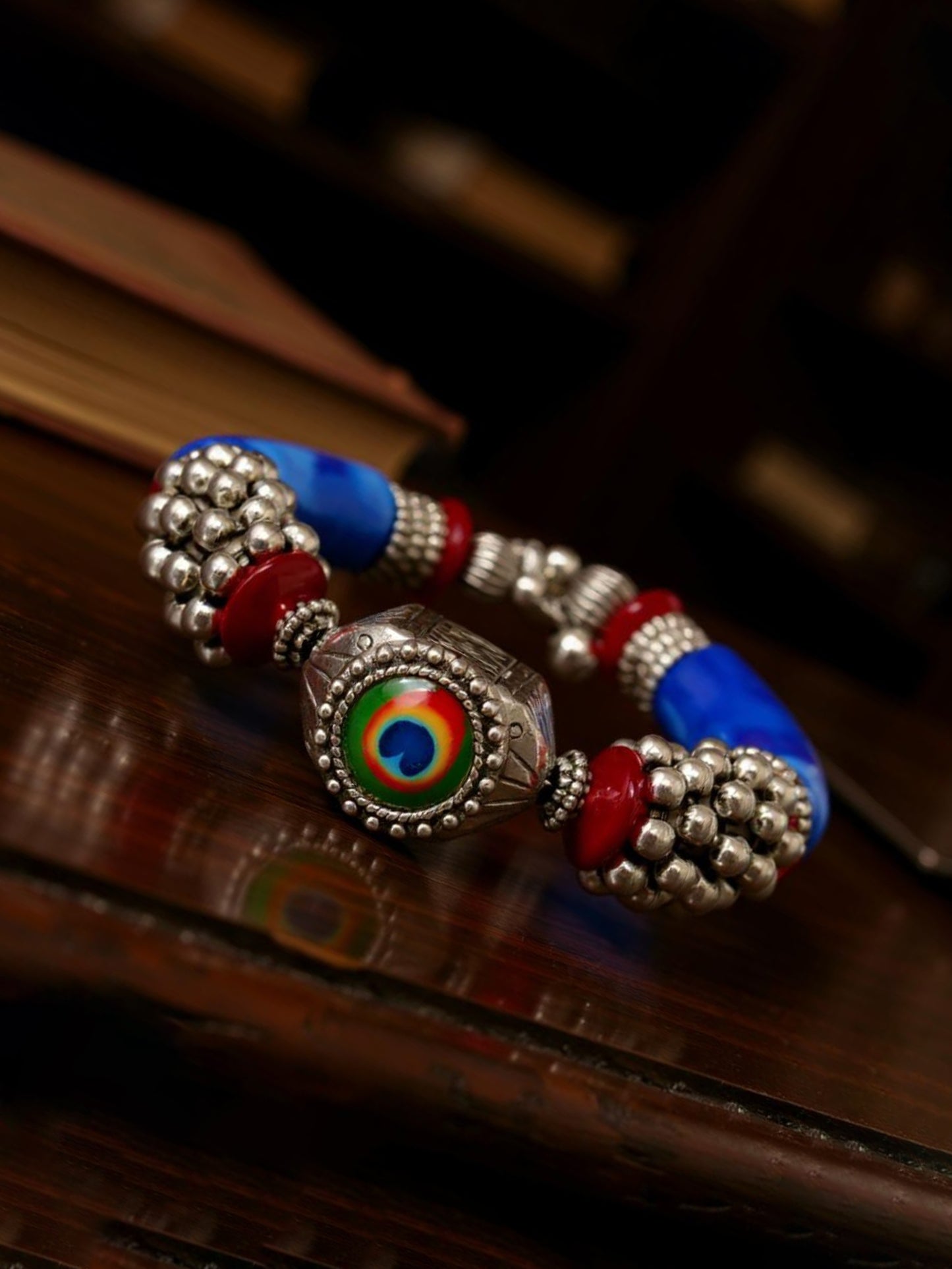 Navratri and Garba Jewellery Boho Bracelet for Women & Girls