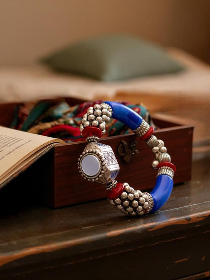 Navratri and Garba Jewellery Boho Bracelet for Women & Girls
