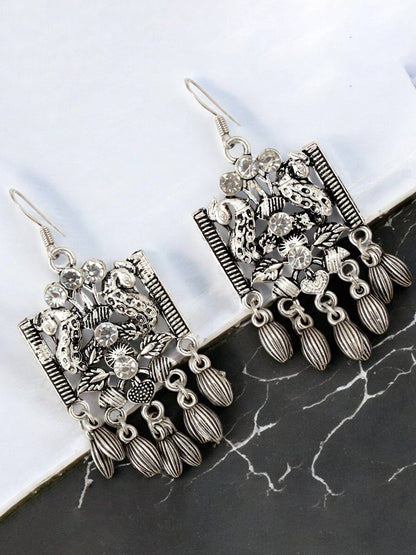 Navratri, Dandiya Garba Festival Jewellery Beads Choker Necklace with Earring