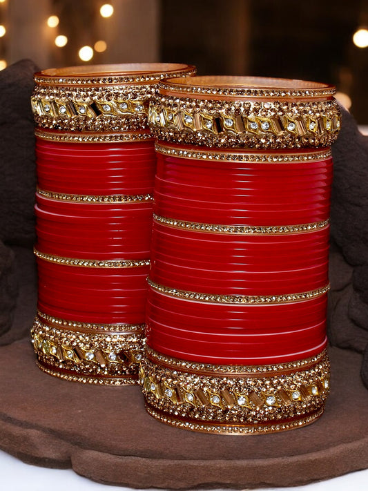 Designer Bridal Punjabi Chuda For Women